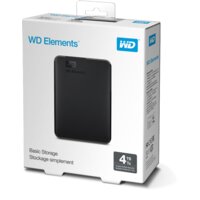 Внешний накопитель WD Elements Portable 4TB WDBU6Y0040BBK - Изображение №7 — Chaika Market