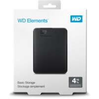 Внешний накопитель WD Elements Portable 4TB WDBU6Y0040BBK - Изображение №6 — Chaika Market