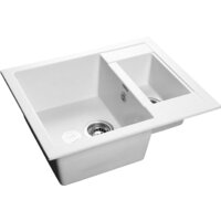 Кухонная мойка GranFest GF-Q610K (иней) — Chaika Market