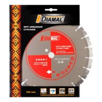Отрезной диск алмазный  Diamal DM15S350 - Изображение №3 — Chaika Market