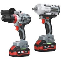  Profipower ProfiSet-2С18 E0221 (шуруповерт, гайковерт, 2 АКБ, кейс) — Chaika Market