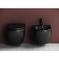 Унитаз подвесной Ceramica Nova Metropol Rimless CN4002MB - Изображение №8 — Chaika Market