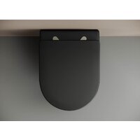 Унитаз подвесной Ceramica Nova Metropol Rimless CN4002MB - Изображение №3 — Chaika Market