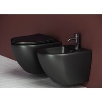 Унитаз подвесной Ceramica Nova Metropol Rimless CN4002MB - Изображение №9 — Chaika Market