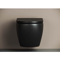 Унитаз подвесной Ceramica Nova Metropol Rimless CN4002MB - Изображение №2 — Chaika Market