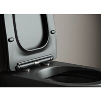 Унитаз подвесной Ceramica Nova Metropol Rimless CN4002MB - Изображение №6 — Chaika Market