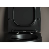 Унитаз подвесной Ceramica Nova Metropol Rimless CN4002MB - Изображение №7 — Chaika Market