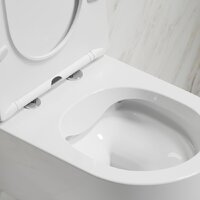 Унитаз подвесной Ceramica Nova Modena Rimless CN6063 (с сиденьем) - Изображение №3 — Chaika Market