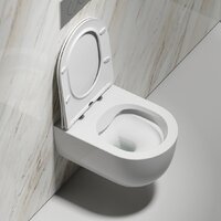 Унитаз подвесной Ceramica Nova Modena Rimless CN6063 (с сиденьем) - Изображение №10 — Chaika Market