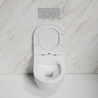 Унитаз подвесной Ceramica Nova Modena Rimless CN6063 (с сиденьем) - Изображение №11 — Chaika Market