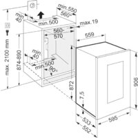 Винный шкаф Liebherr EWTgb 1683 Vinidor 1683-26001 - Изображение №8 — Chaika Market