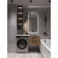  Cersanit Столешница Stone Balance 64185 (серый матовый) - Изображение №6 — Chaika Market