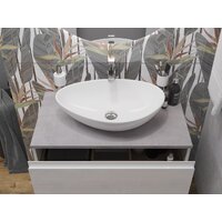  Cersanit Столешница Stone Balance 64185 (серый матовый) - Изображение №8 — Chaika Market