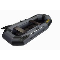 Гребная лодка Муссон Н-270 PC (серо-черный) - Изображение №2 — Chaika Market