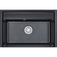 Кухонная мойка Granula KS-7301 (шварц) — Chaika Market