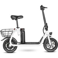 Электросамокат SameBike Comfort SB-C350 (белый) - Изображение №4 — Chaika Market