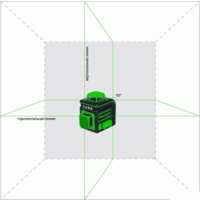 Лазерный нивелир ADA Instruments Cube 2-360 Green Professional Edition А00534 - Изображение №3 — Chaika Market