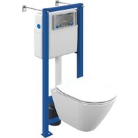 Унитаз подвесной Cersanit City Smart CO DPL EO Slim + VECTOR LP 64917 — Chaika Market