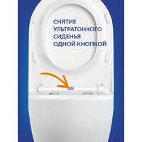 Унитаз подвесной Cersanit City Smart CO DPL EO Slim + VECTOR LP 64917 - Изображение №9 — Chaika Market