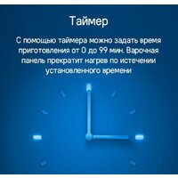 Варочная панель MAUNFELD CVI594WH - Изображение №8 — Chaika Market