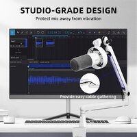 Проводной микрофон FIFINE T688 (белый) - Изображение №9 — Chaika Market