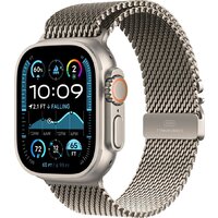 Умные часы Apple Watch Ultra 2 LTE 49 мм (титановый корпус, титановый/титановый, миланская петля M) — Chaika Market