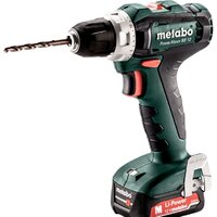 Дрель-шуруповерт Metabo PowerMaxx BS 12 601036500 (с 2-мя АКБ 2 Ah, кейс) — Chaika Market