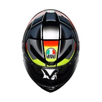 Мотошлем AGV K6 S E2206 MPLK 2118395001-026-XL (XL, Erazer Black/Red/Yellow Fluo) - Изображение №7 — Chaika Market