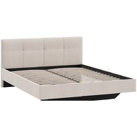 Кровать Трия Элис тип 1 с мягкой обивкой 160x200 (велюр бежевый) - Изображение №2 — Chaika Market