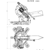 Торцовочная пила Metabo KS 216 M 610216000 - Изображение №10 — Chaika Market