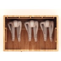 Инфракрасная сауна Шингарёв и Ко Прямая 3-местная - Изображение №5 — Chaika Market