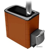 Банная печь Термофор Тунгуска XXL 2013 Inox ДА (терракота) — Chaika Market