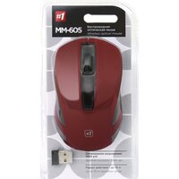 Мышь Defender #1 MM-605 (красный) - Изображение №3 — Chaika Market