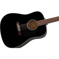Акустическая гитара Fender CD-60S Black - Изображение №4 — Chaika Market