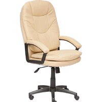 Офисное кресло TetChair Comfort LT кожзам (бежевый) — Chaika Market