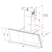Кухонная вытяжка TEKA DVF 67670 TBS (белый) - Изображение №3 — Chaika Market