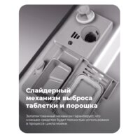 Отдельностоящая посудомоечная машина MAUNFELD MWF08B - Изображение №39 — Chaika Market