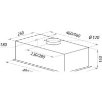 Кухонная вытяжка MAUNFELD Crosby Light C 60 (нержавеющая сталь) - Изображение №9 — Chaika Market