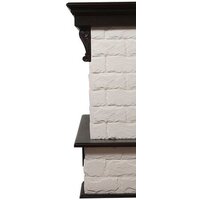 Портал Firelight Forte 30S (камень белый/шпон темный дуб) - Изображение №3 — Chaika Market