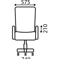 Офисное кресло Brabix Heavy Duty HD-001 (черный) - Изображение №14 — Chaika Market