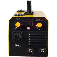 Сварочный инвертор Eurolux IWM-200 MIG 5в1 65/180 - Изображение №6 — Chaika Market