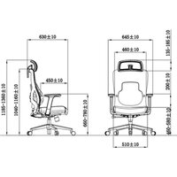 Офисное кресло SitZone U-063A (сетка, черный) - Изображение №4 — Chaika Market
