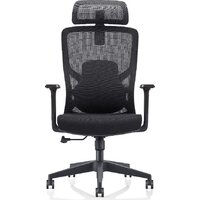 Офисное кресло SitZone U-063A (сетка, черный) — Chaika Market