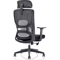 Офисное кресло SitZone U-063A (сетка, черный) - Изображение №3 — Chaika Market