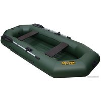 Моторно-гребная лодка Муссон S-280 (зеленый) - Изображение №4 — Chaika Market