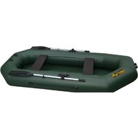Моторно-гребная лодка Муссон S-280 (зеленый) - Изображение №3 — Chaika Market