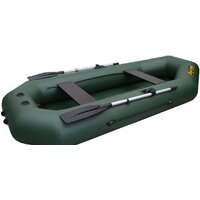 Моторно-гребная лодка Муссон S-280 (зеленый) - Изображение №6 — Chaika Market