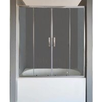 Стеклянная шторка для ванны Pelican SSW02415 — Chaika Market