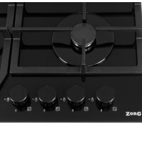 Варочная панель ZorG HAG61 FDW black - Изображение №4 — Chaika Market