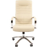 Офисное кресло CHAIRMAN 480 N (экокожа, Terra 101 бежевый) - Изображение №2 — Chaika Market